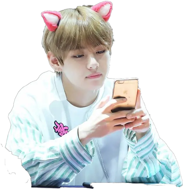  Png Avatan Plus Taehyung Cat Taehyung Png