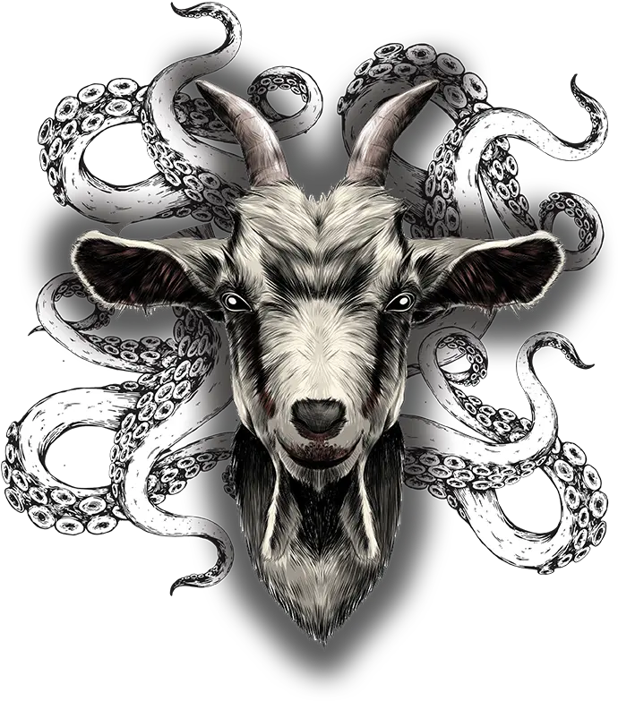  A Place For My Head Goat Head With Tentacles Png Goat Head Png