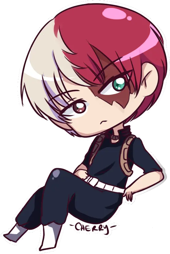  Pin Todoroki Shouto Chibi Png Todoroki Transparent