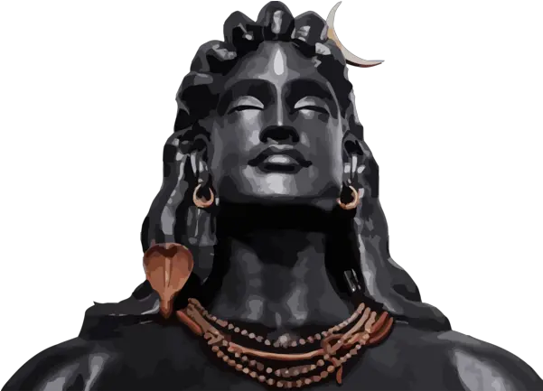  Head Statue For Happy Maha Shivaratri Isha Yoga Png Sculpture Png