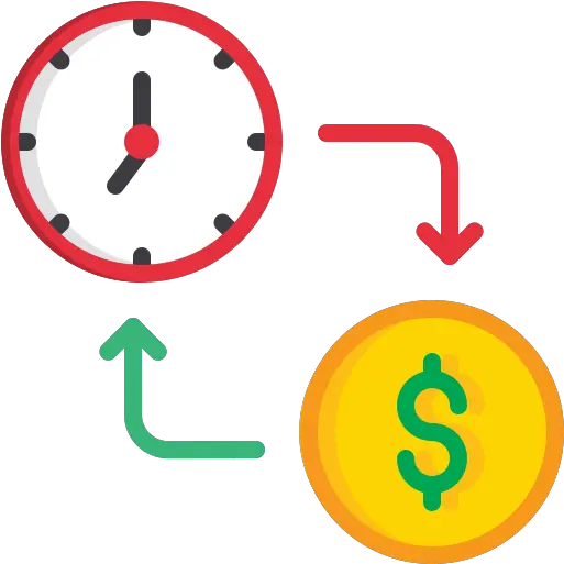  Time Icon Is Money Lifespan Icon Png Time Saving Icon