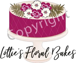  Lotties Floral Bakes Cake Decorating Png Cake Logo