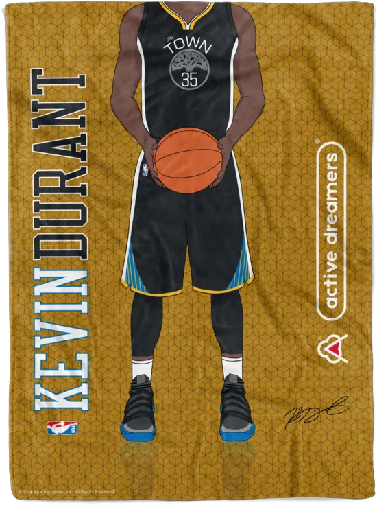  Kevin Durant Signature Series Blanket Tower Bridge Png Durant Png