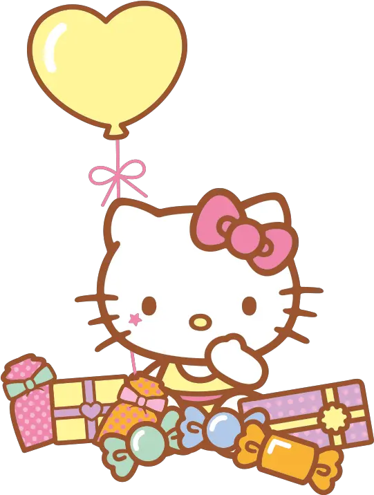  Download Hd Hello Kitty Png Cumpleaños Hello Kitty Gif Png Kitty Png