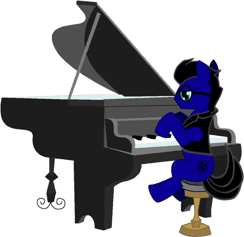  Pinkie Pie Piano Spike Scootaloo Play Piano Png Download Vector Piano Pie Png