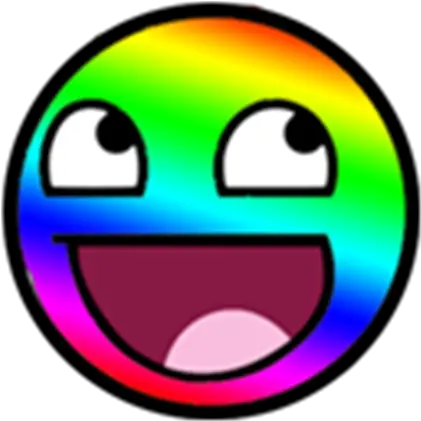  Epic Face Png Transparent Images Rainbow Epic Face Png Epic Face Transparent