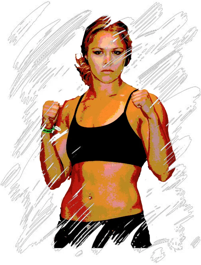  Ronda Rousey In Orange Transparent Png Wwe Ronda Rousey Png