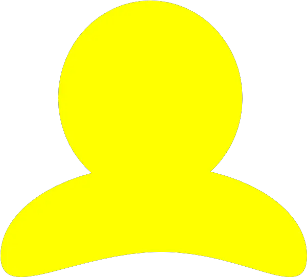  Yellow User Icon Clip Art Vector Clip Art Dot Png Account Icon