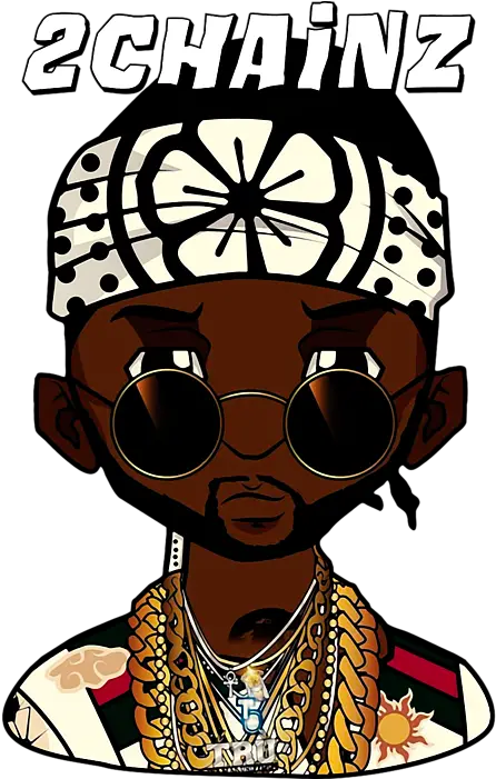  2 Chainz Tote Bag For Sale 2 Chainz Cartoon Png 2 Chainz Png