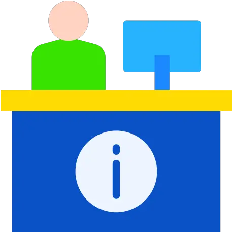  Information Desk Free Computer Icons Png Information Desk Icon