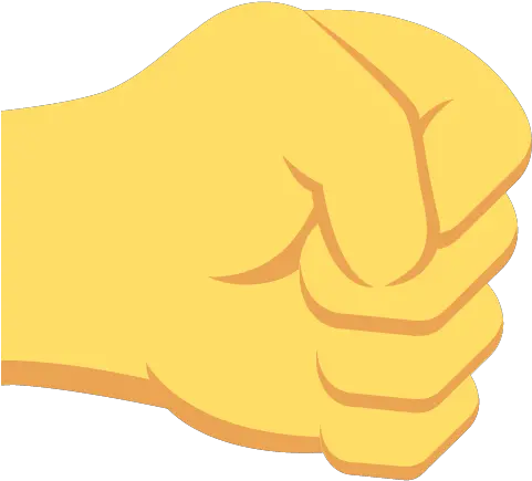  Right Facing Fist Emoji Emoticon Vector Dibujo De Puño Hacia La Derecha Png Fist Emoji Png