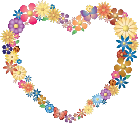  Spring Flowers Clipart The Arts Media Gallery Pbs 3 Transparent Flower Heart Clipart Png Spring Flower Png