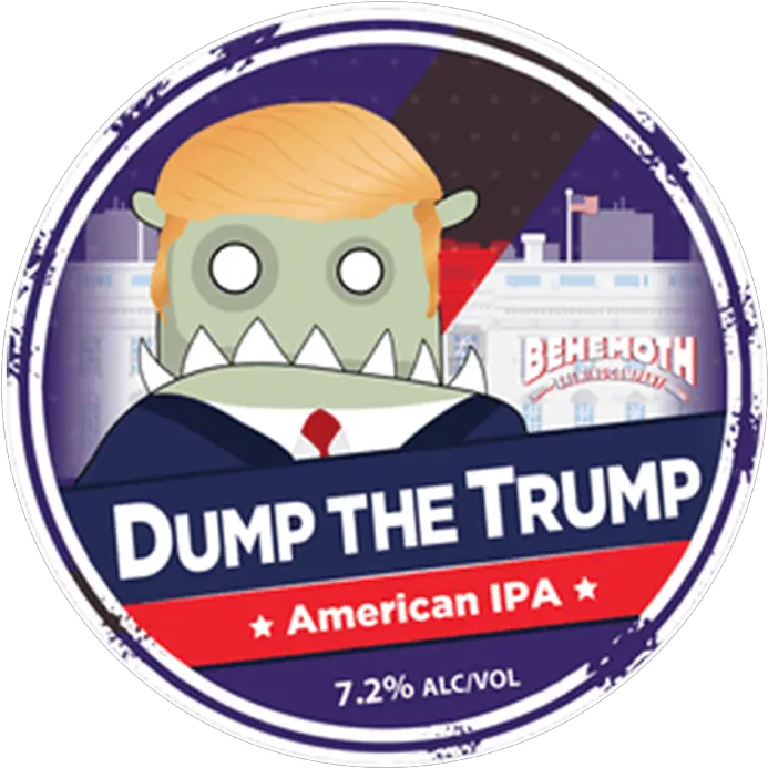  Dump The Trump Behemoth Hop Diggity Dog Png Behemoth Logo