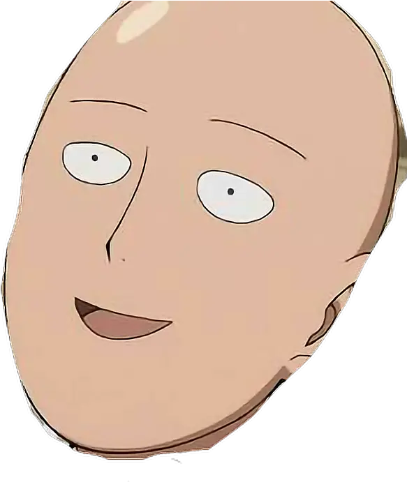  Saitama Sticker By Yanata1802 Saitama Weird Face Png Saitama Face Png