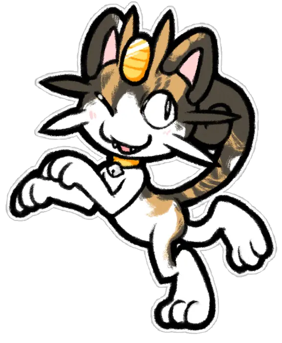  Meowth Png Cartoon Meowth Png