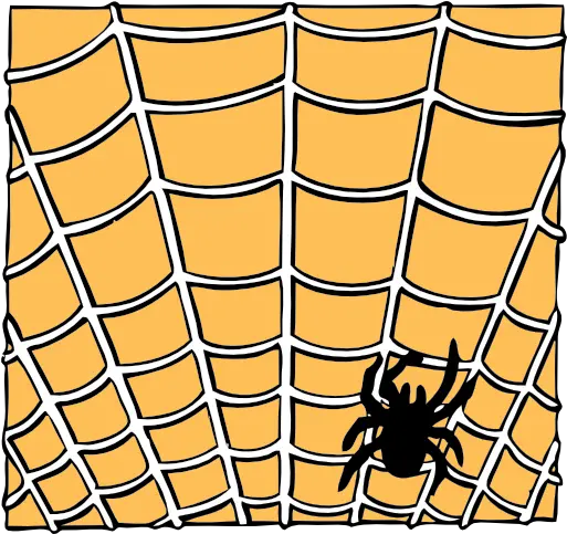  Spider Royalty Free Cartoon Animated Spider Web Png Spider Web Clipart Png