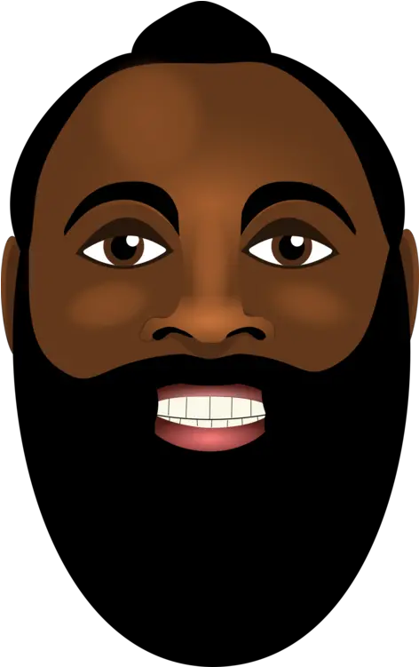  Head Neck Cheek Png Clipart James Harden Head Png Houston Rockets Png