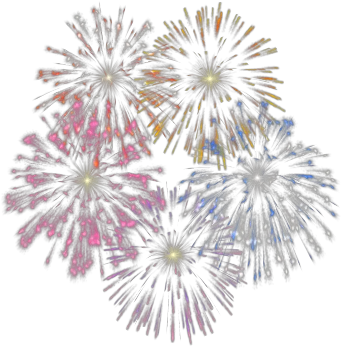  Fireworks Png Feu Dartifice Png Fireworks Clipart Transparent Background