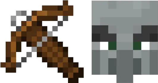  Minecraft Crossbow And Pillager Cursor Minecraft Crossbow Png Minecraft Bow Png