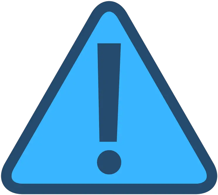 92820 U2013 Puc Issues Order Nisi Approving Dwgtf Financing Warning Sign Clipart Blue Png Warning Or Alert Icon