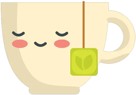  Kawaii Sleeping Tea Transparent Png U0026 Svg Vector File Taza De Te Kawaii Sleeping Emoji Png