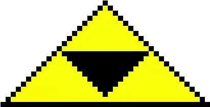  The Triforce From Legend Of Zelda Pixel Art Maker Minecraft Zelda Skyward Sword Skins Png Zelda Triforce Png