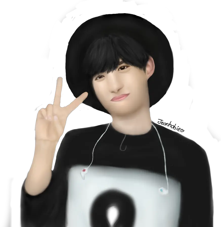  Jhope Drawing Hope Transparent Png Girl J Hope Png