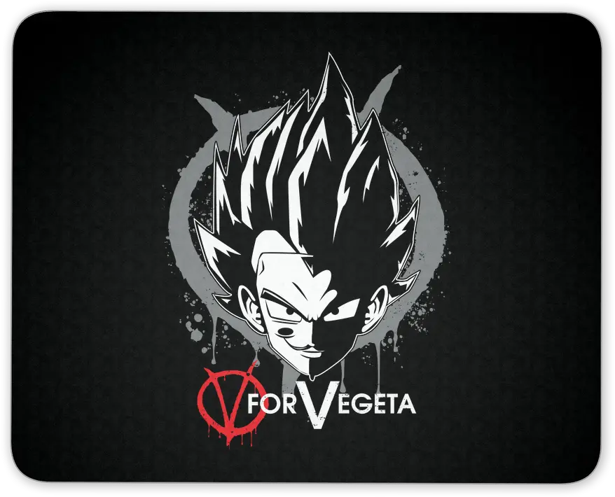  Super Saiyan Vegeta V Vendetta Mouse Pad Tl00543mp Fictional Character Png V For Vendetta Logo