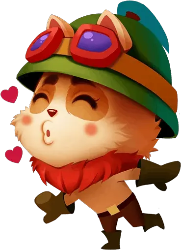  Teemou201d Stickers Set For Telegram Teemo Stickers Png Teemo Png