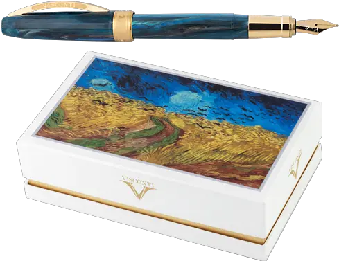  Fountain Pen Hospital Visconti Van Gogh Impressionist Wheatfield With Png Ink Pen Png