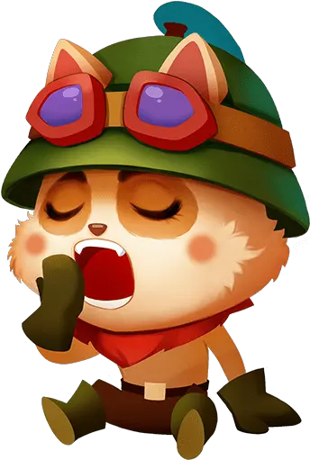  Sticker Teemo Fictional Character Png Teemo Transparent