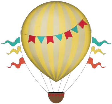  Hot Air Balloons Transparent Png Images Page2 Stickpng Vintage Hot Air Balloon Clipart Balloons Clipart Png