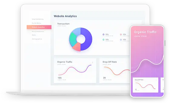  Socialmediamarketing Laptop Analytics Png Clout Png