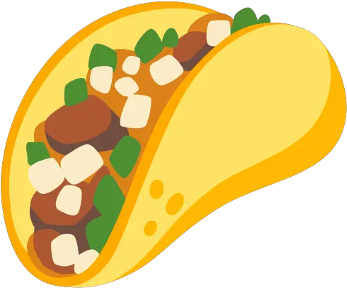  Taco Emoji Taco Emoji Png Kyocera Hydro Icon Kitkat Update