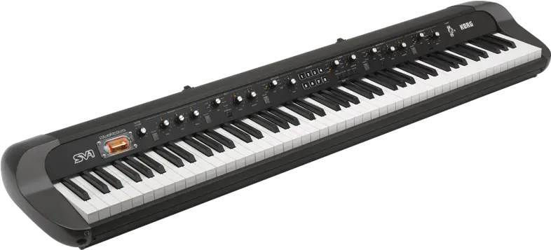  Piano Keyboard Png Vintage Keyboard Korg Sv 1 88 Key Korg Sv 2 88 Piano Keys Png