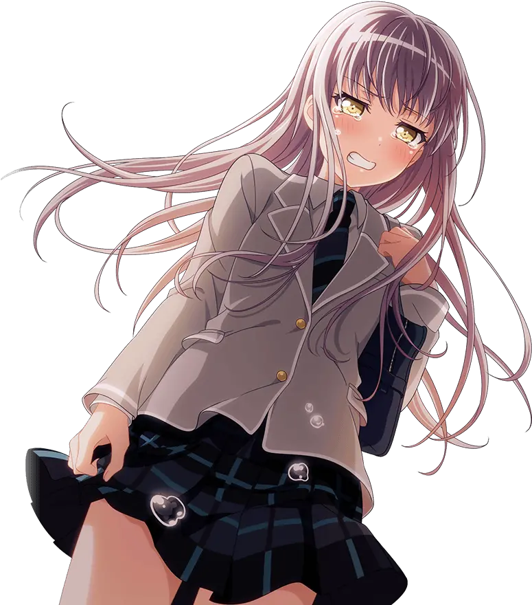  Tears Falling Png Picture Bang Dream Yukina Png Minato Png