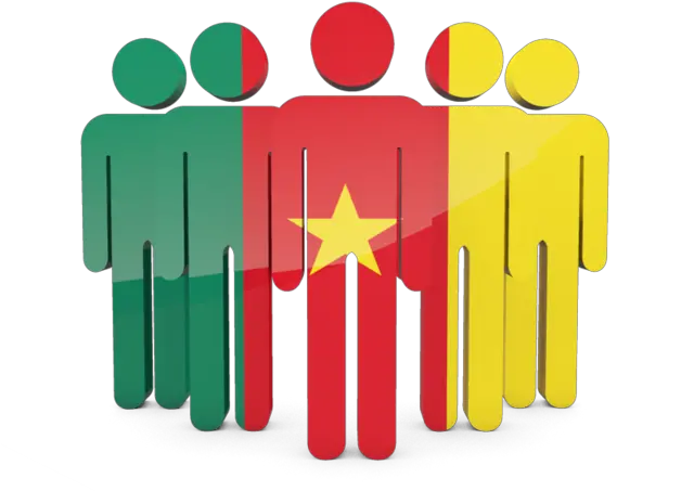  People Icon Illustration Of Flag Cameroon Australian People Png Demographic Icon