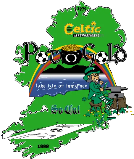  Celtic Pot Ou0027 Gold Copa Soccer Club Illustration Png Pot Of Gold Png