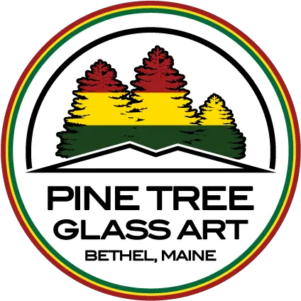  Pine Tree Glass Art Maineu0027s Premiere Smoke And Vape Png Logo