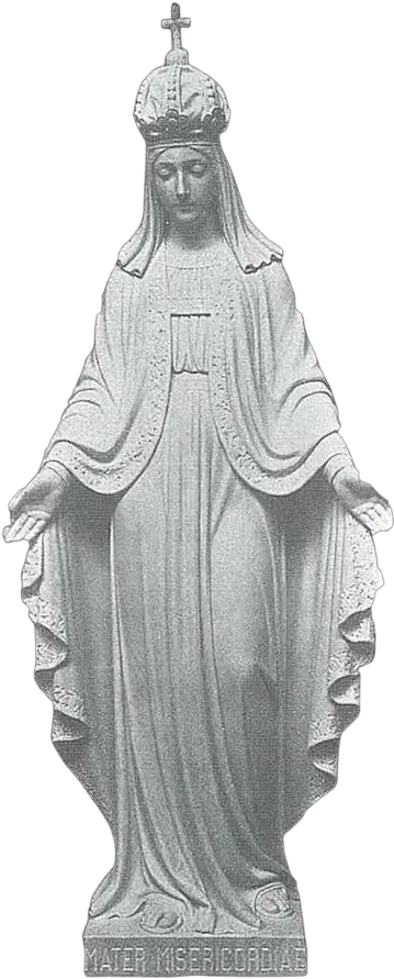  Mother Of Mercy Marble Statue Iii Artifact Png Our Lady Of Fatima Icon