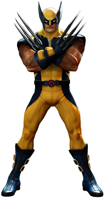  Marvel Heroes Complete Costume Wolverine Marvel Transparent Png Wolverine Png