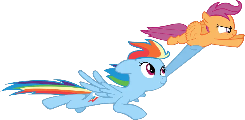  Download Free Rainbow Dash Flying Icon Favicon Mlp Scootaloo And Rainbow Dash Png Fly Png