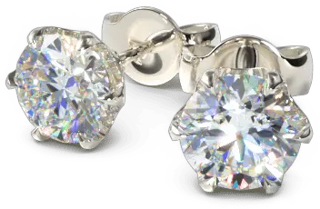  Diamond Stud Earrings Jamesallencom Earrings Png Diamond Earring Png