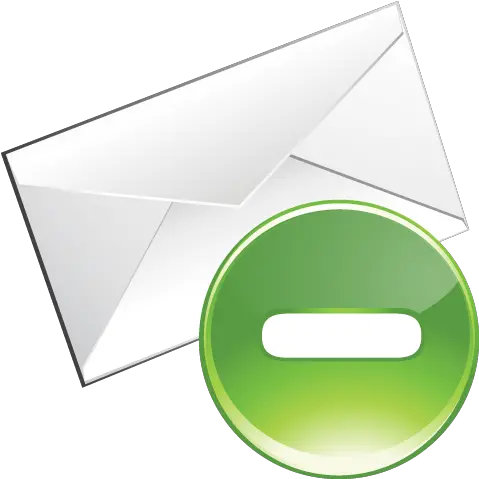  Delete Email Green Icon Download Free Icons Horizontal Png Mail Icon Green