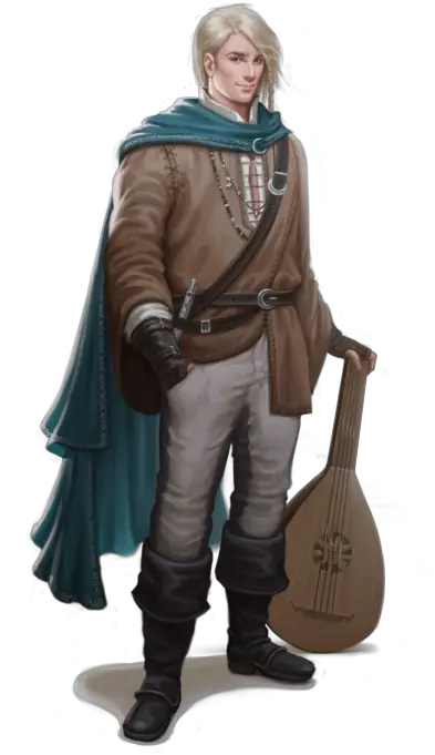  Human Bard Bard Dungeons And Dragons Png Bard Png