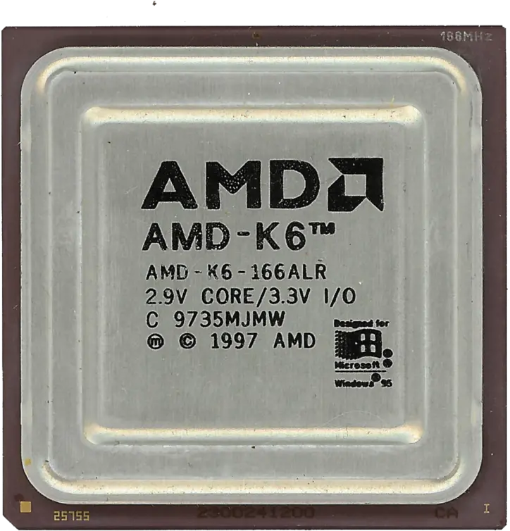  Amd Processor Transparent Png Amd K6 Amd Png