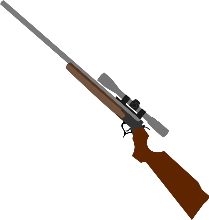  Weapon Rifle Gun Telescopic Rifle Gun Clipart Png Rifle Png