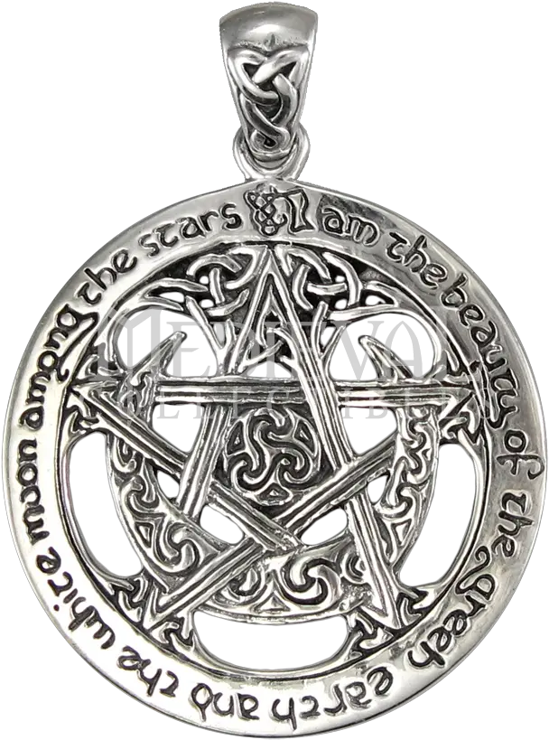  Pentacle Pendant Solid Png Pentacle Icon