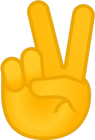  Victory Hand Emoji Peace Sign Hand Emoji Png Victory Png