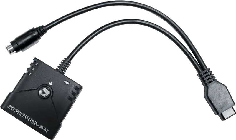  Brook Super Duo Converter Ps34 To Sega Genesis Md Nec Data Transfer Cable Png Sega Genesis Png